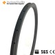 Ruota in Carbonio Ultralight 700C 35x30mm Asimmetrica Tubeless per Gravel
